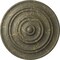 Ekena Millwork Classic Ceiling Medallion (Fits Canopies up to 4 1/8"), 13 1/4"OD x 1/2"P, Witch Hazel Crackle CM13CLWHC - alternate 1